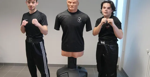 photo  léandre chapeau et alix goudeau sont revenus médaillés de la coupe des pays de la loire, disputée à donges le 15 janvier.  &copy;  ouest-france 