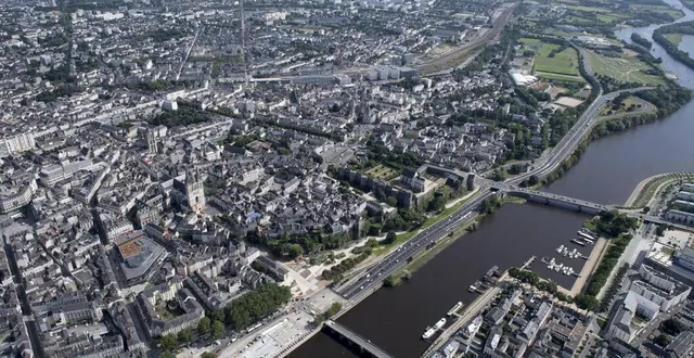 photo  la ville d’angers (maine-et-loire), en 2018.  &copy;  philippe cherel / archives ouest france 