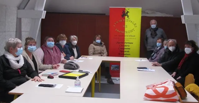 photo  lors de l’assemblée générale des médiévales.  &copy;  ouest-france 