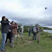 photo le pôle environnement du pays fléchois reprendra les animations proposées par le collectif monnerie vivante, comme l’observation d’oiseaux. la prochaine a lieu le 6 février.