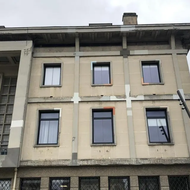 photo les fers sortent du béton.  ©  ouest-france