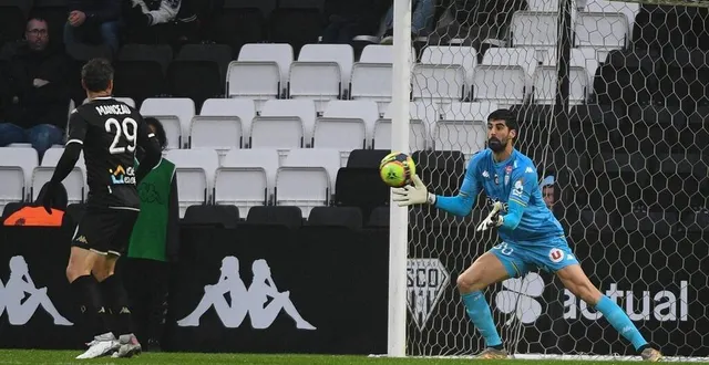 photo  danijel petkovic face à lorient, le 21 novembre.  &copy;  co – josselin clair 