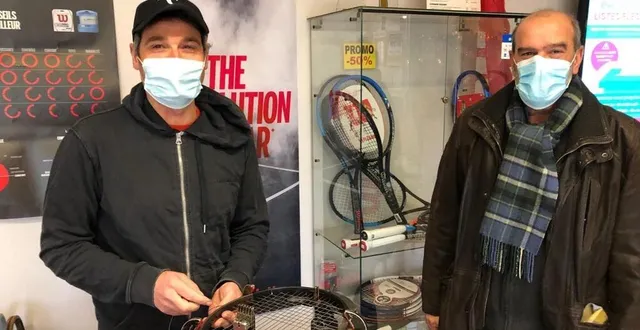 photo  thibaut bouthemy et émile carmona veillent à ce que le tableau final clôture en beauté la 31e édition du tournoi  &copy;  photo ml 