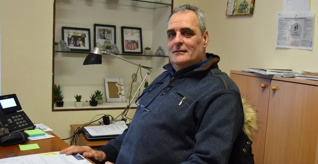 photo  le maire de dollon, xavier jamois.  &copy;  le maine libre 