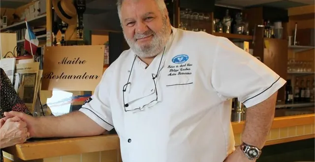 photo  philippe cauchois (ici en 2017) avait commencé sa carrière dans la restauration en région parisienne.  &copy;  archives le maine libre 
