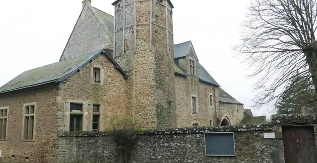 photo  la tour du prieuré a dû être cerclée pour prévenir tout éboulement.  &copy;  archives le maine libre 