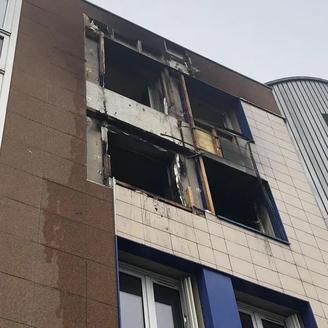 photo le couple et ses enfants étaient les seuls locataires de ce côté de l’immeuble, appartenant à la sagim.  ©  ouest-france