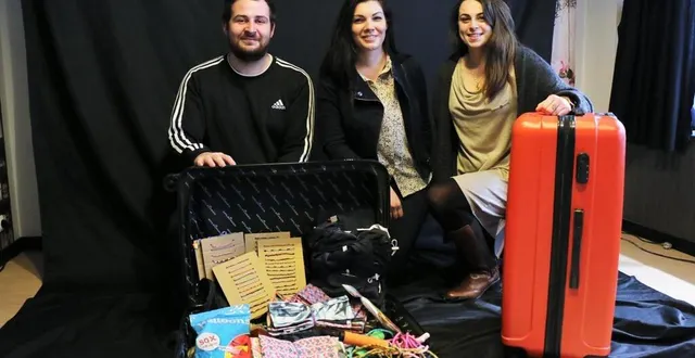 photo  décollage imminent pour le trio fléchois ! ce mois de février 2022, cécilia andré, émilie guilvard et quentin prevost s’envolent pour madagascar. c’est la concrétisation du projet « 1 2 3 mada » monté entre les écoles andré-fertré et de brousse-vaza depuis un an et demi.  &copy;  ouest-france 