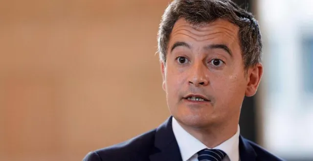 photo  gérald darmanin à paris, le 5 février 2022.  &copy;  geoffroy van der hasselt / afp 