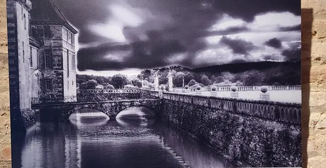 photo  des images surprenantes du château.  &copy;  ouest-france 