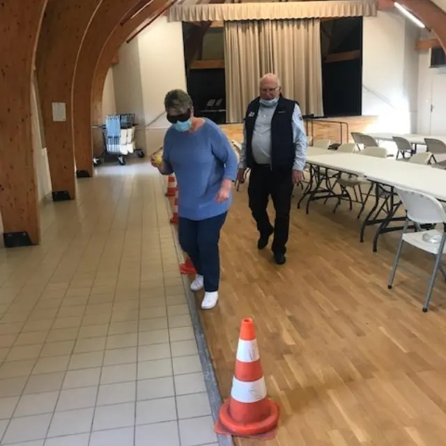 Les participants ont testé leur ouïe et leur vue grâce à différents ateliers pratiques. Ouest-France photo les participants ont testé leur ouïe et leur vue grâce à différents ateliers pratiques. © ouest-france