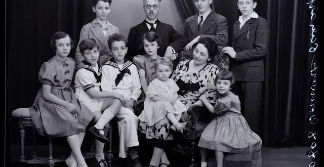 photo  vous avez dit famille nombreuse ?  &copy;  archives départementales de maine-et-loire 