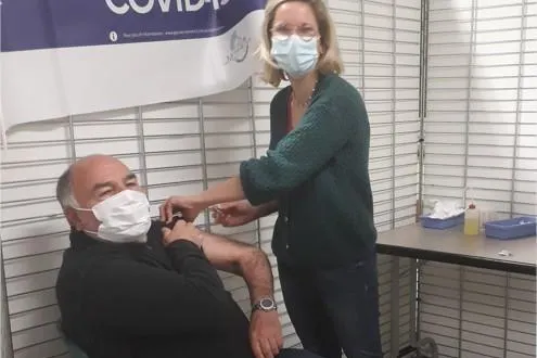 photo  le centre de vaccination de la suze-sur-sarthe va ouvrir pour quatre jours encore.  &copy;  le maine libre 