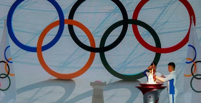 photo  plusieurs départements refusent de payer pour le passage de la flamme olympique des jo 2024 à paris.  &copy;  epa/maxppp / wu hong 