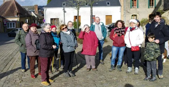 photo  dans les rues et les chemins sur environ sept kilomètres…  &copy;  le maine libre 