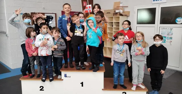 photo  durant les vacances de février, des activités sur le thème des jeux olympiques ont été proposées à une quarantaine d’enfants.  &copy;  ouest-france 