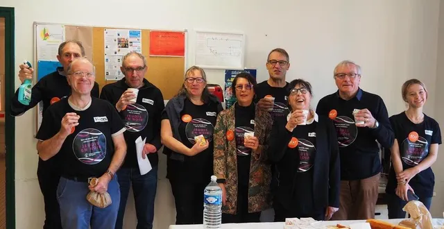 photo  l’équipe de l’acat lors de son assemblée générale.  &copy;  ouest-france 
