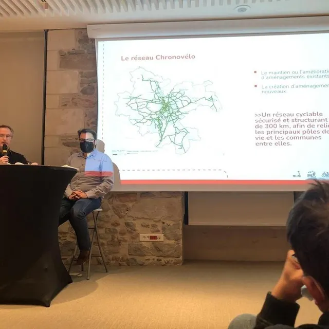 photo le projet chronovélo prévoit 300 kilomètres de réseau d’ici 2030.  ©  ouest-france