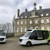 photo  deux nouveaux minibus renouvellent la flotte du transport à distance de flers agglo, dans l’orne. 