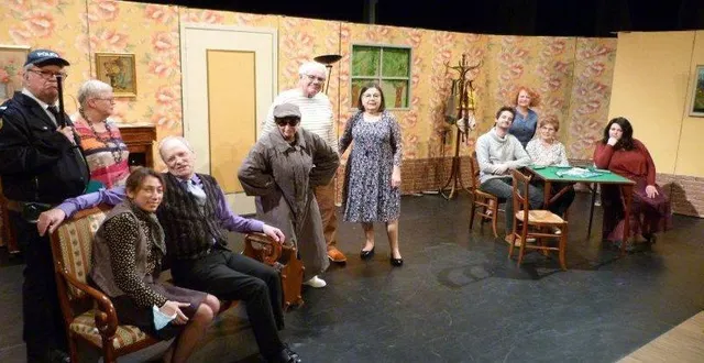 photo  la troupe amateur les baladins de l’huisne présentera dimanche après-midi sa pièce « fallait pas les agacer ».  &copy;  baladins de l’huisne 