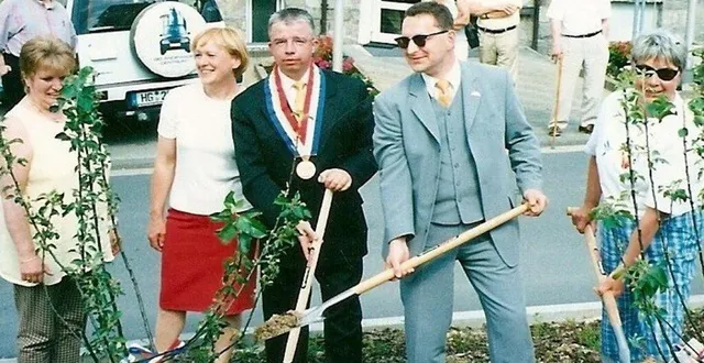 photo  les festivités du 40e anniversaire du jumelage avec schmitten sont reportéesen 2023.  &copy;  archives ouest-france 