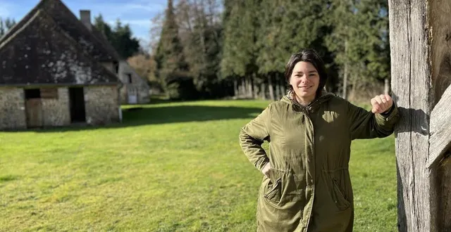 photo  margaux nicoleau, directrice du biches festival, a présenté le nouveau lieu de la manifestation qui se tiendra à la ferme de rai (orne).  &copy;  ouest-france 
