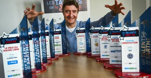 photo  bruno vandestick va dévoiler les noms des dix lauréats des talents de la sarthe.  &copy;  photo le maine libre – denis lambert 