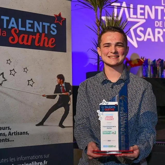 photo matteo lebreton journaliste en devenir âgé de 16 ans  ©  yvon loue