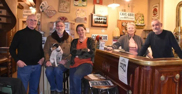 photo  une partie de l’équipe, marc, philippe, florence, lenny et lionel qui met tout en œuvre pour assurer cette nouvelle saison.  &copy;  le maine libre 