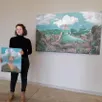 photo pauline bailly réalise beaucoup de croquis, tout au pastel sec, des esquisses, en vue d’être peintes à l’huile. elle souhaite à tous ceux qui ont envie de voir l’exposition, de venir rêver avec ses femmes-nuages. le prochain projet d’exposition de pauline sera à la menuiserie à vire.
