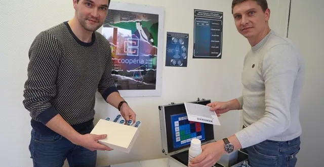 photo  manuel et simon toqué ont créé leur entreprise en 2017. avec leurs scénarios et leurs décors, ils interviennent dans 300 entreprises, surtout dans l’ouest de la france et la région parisienne.  &copy;  ouest-france 