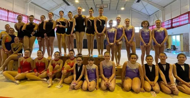 photo  les gymnastes ont pu se mettre en condition réelle pour le prochain championnat régional.  &copy;  ouest-france 