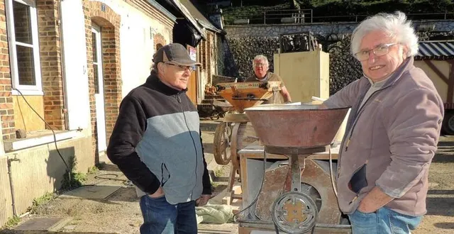 photo  l’association le temps des moissons reprends du service.  &copy;  le maine libre 