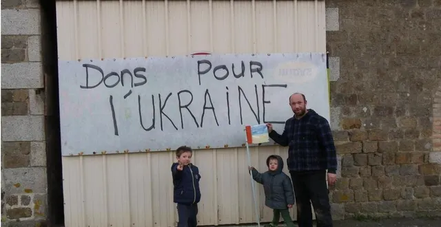 photo  les enfants de jérémy l’aident dans son projet.  &copy;  ouest-france 