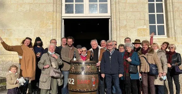 photo  le nouveau roi de la saint-vincent de poncé-sur-le-loir est jean de malherbe.  &copy;  ouest-france 