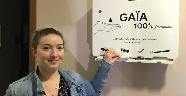 photo  toutes les femmes qui étudient ou travaillent sur le campus de damigny peuvent désormais bénéficier de ce distributeur gratuit de protections menstruelles.  &copy;  ouest-france 