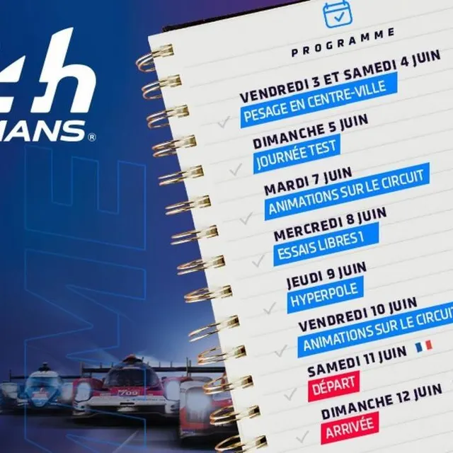 photo le programme de la semaine.  ©  aco