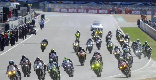 photo  le mans marque le coup d’envoi du championnat du monde d’endurance.  &copy;  archives le maine libre – yvon loue 