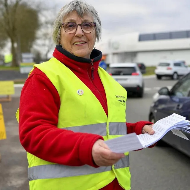 photo colette attend « un président plus près du peuple ».  ©  photo le maine libre – yvon loué