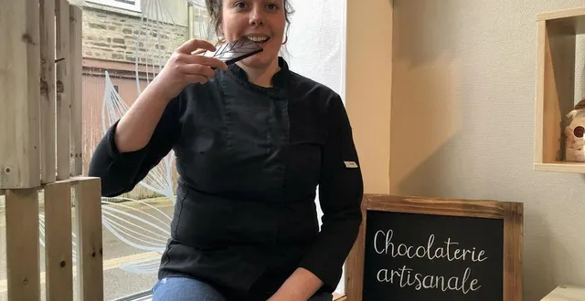 photo  lisa prunier a ouvert sa chocolaterie artisanale à saint-cornier-des-landes, dans l’orne.  &copy;  ouest-france 