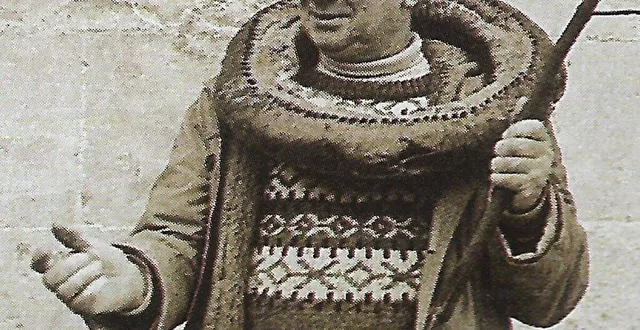 photo  sur cette photo de 1986, le roi roger lesiourd portait par dérision la grigne autour du cou.  &copy;  georges quaglia 