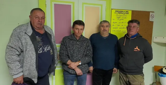 photo  de gauche à droite : bruno pleuvry, arnaud girault, armand macé et frédéric peltier.  &copy;  ouest-france 