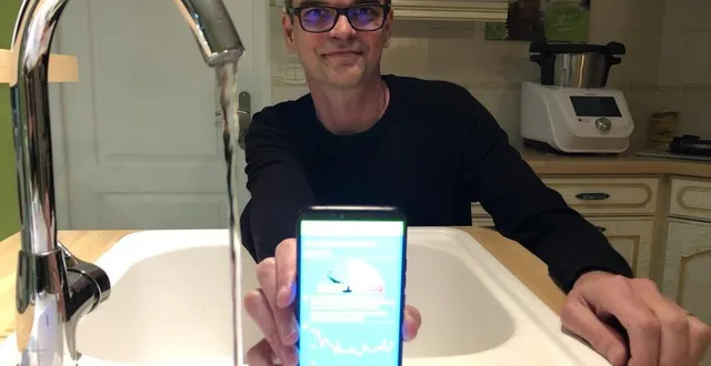 photo  cyril ledru, informaticien de métier, a travaillé au développement de l’application pendant un an.  &copy;  photo le maine libre 