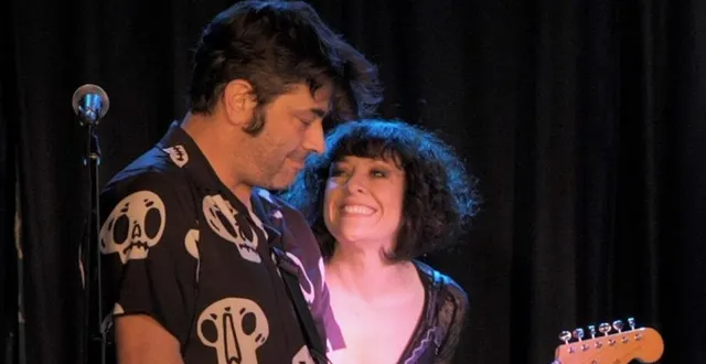 photo  david vallet et angélique varoqui, duo télescope.  &copy;  jean sébastien rouchet 