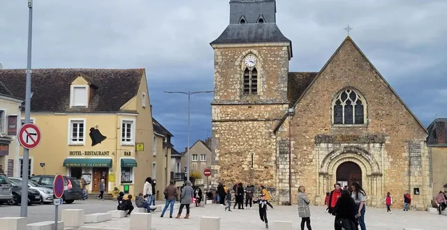 photo  la place des theilleuls, en centre-ville.  &copy;  ouest-france 