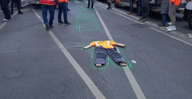 photo  les salariés ornais de scopelec ont manifesté à paris, ce mardi 22 mars 2022.  &copy;  dr 