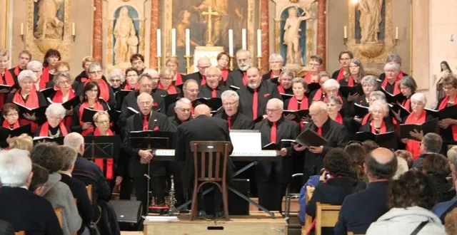 photo  la chorale chantelyre lors d’une de ses représentations.  &copy;  le maine libre 