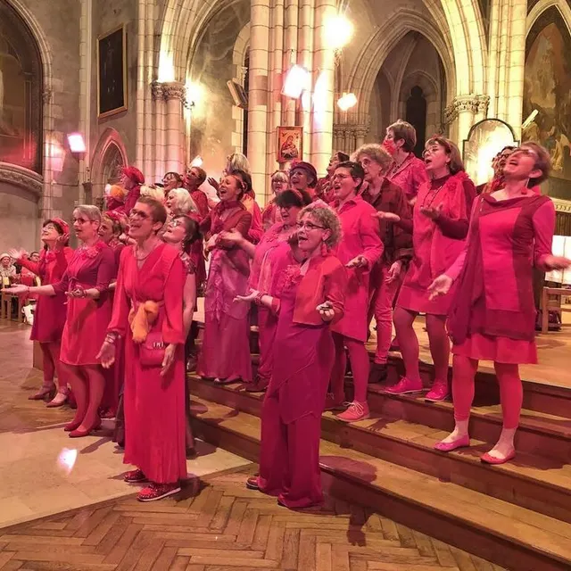 photo le chœur de femmes sabolien les passantes a lancé le concert.  ©  ouest-france