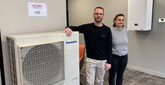 photo  nicolas leroy, gérant de tilyo et nelly, en charge de l’accueil de l’entreprise.  &copy;  le maine libre 