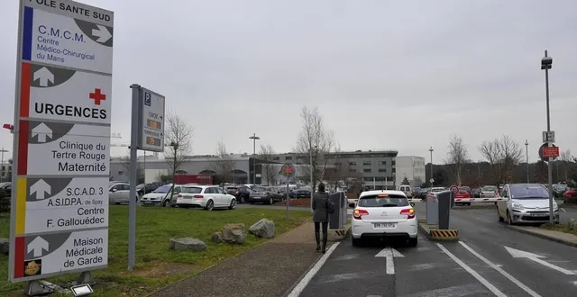 photo  au mans, c’est la première fois que les urgences du pôle santé sud ferment.  &copy;  archives le maine libre – denis lambert 